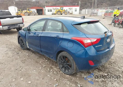 2013 Hyundai Elantra Gt from USA, damaged, VIN KMHD35LEXDU153637